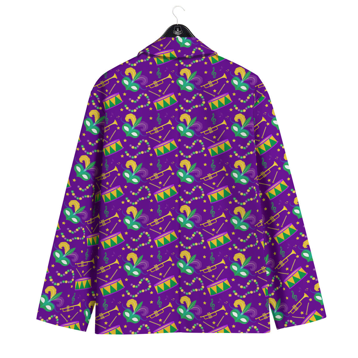 Festival Mardi Gras Print Pattern Men's Sport Coat-grizzshop