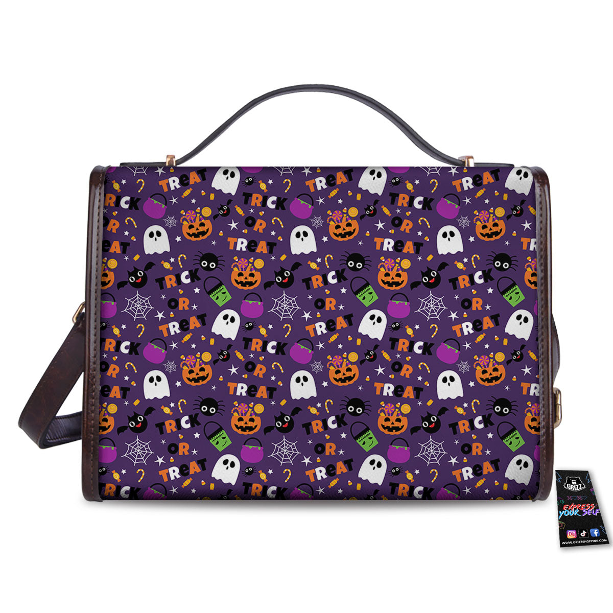 Festival Halloween Print Pattern Women's Satchel Bag