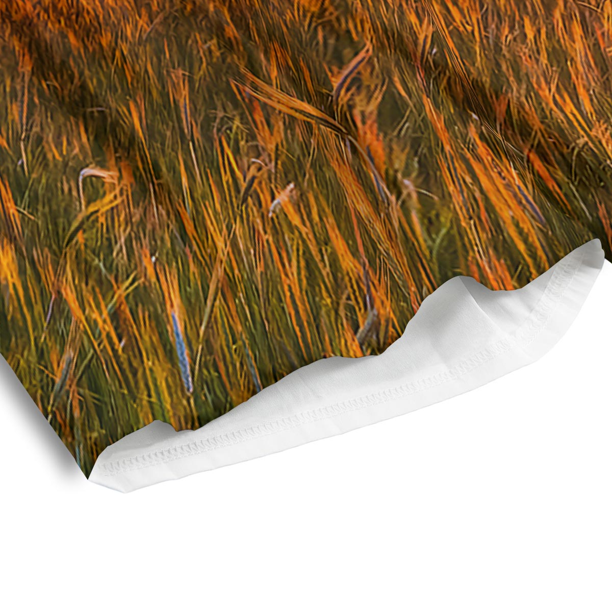 Field Sunrise Print Men's Athletic Shorts