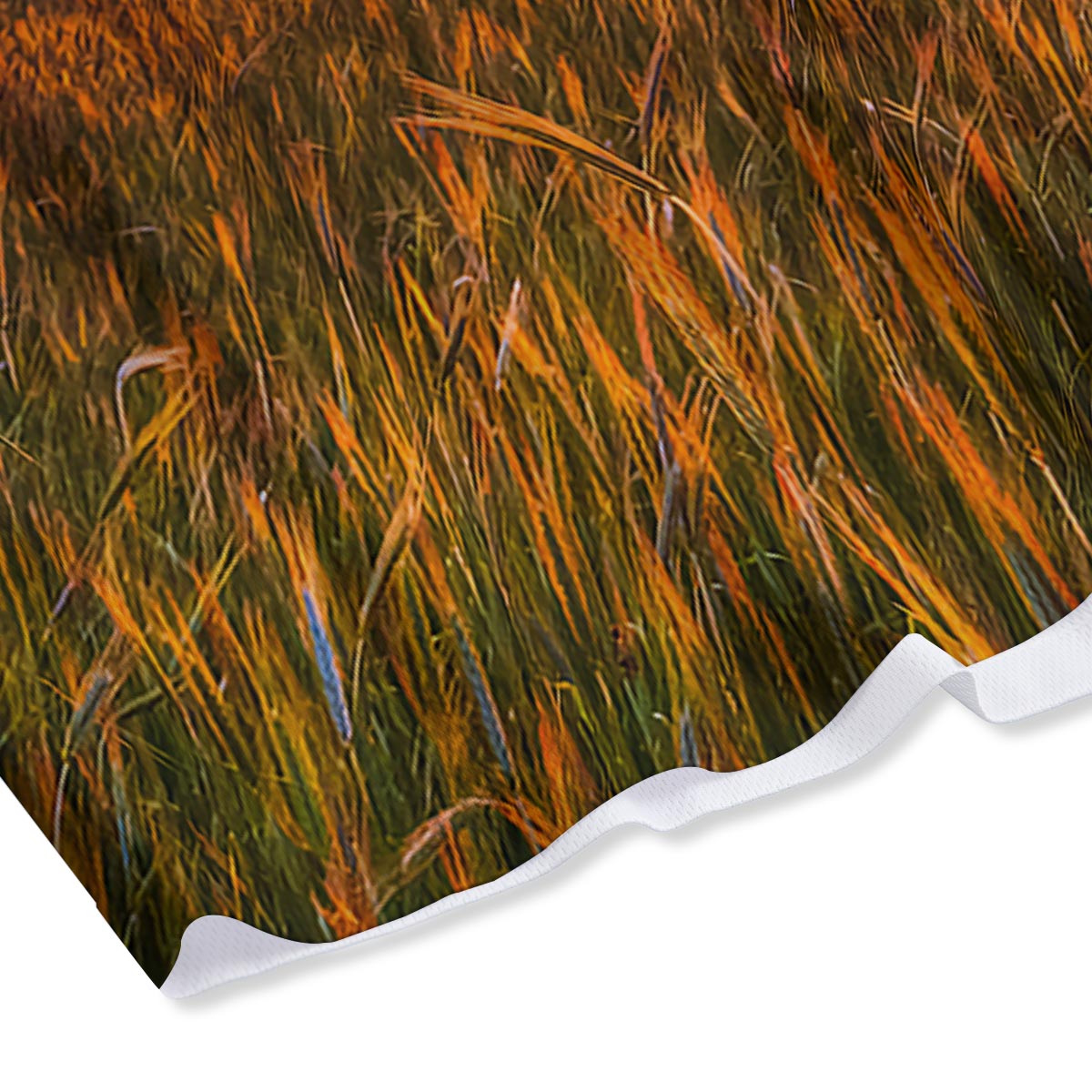 Field Sunrise Print Mesh Shorts