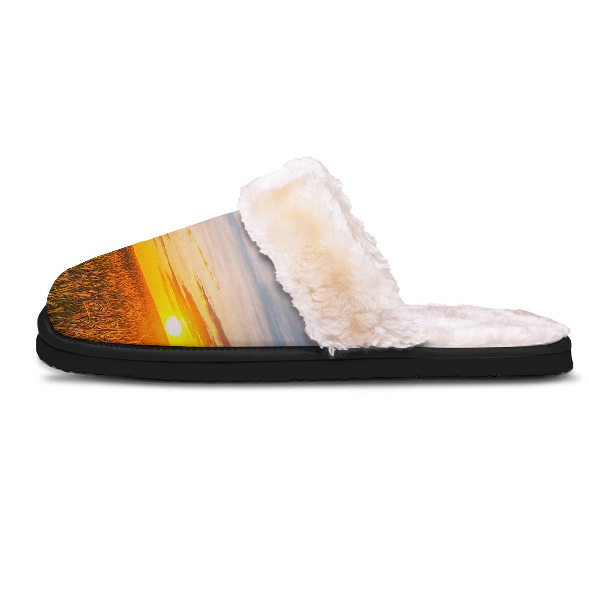 Field Sunrise Print Slippers-grizzshop