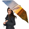 Field Sunrise Print Umbrella-grizzshop