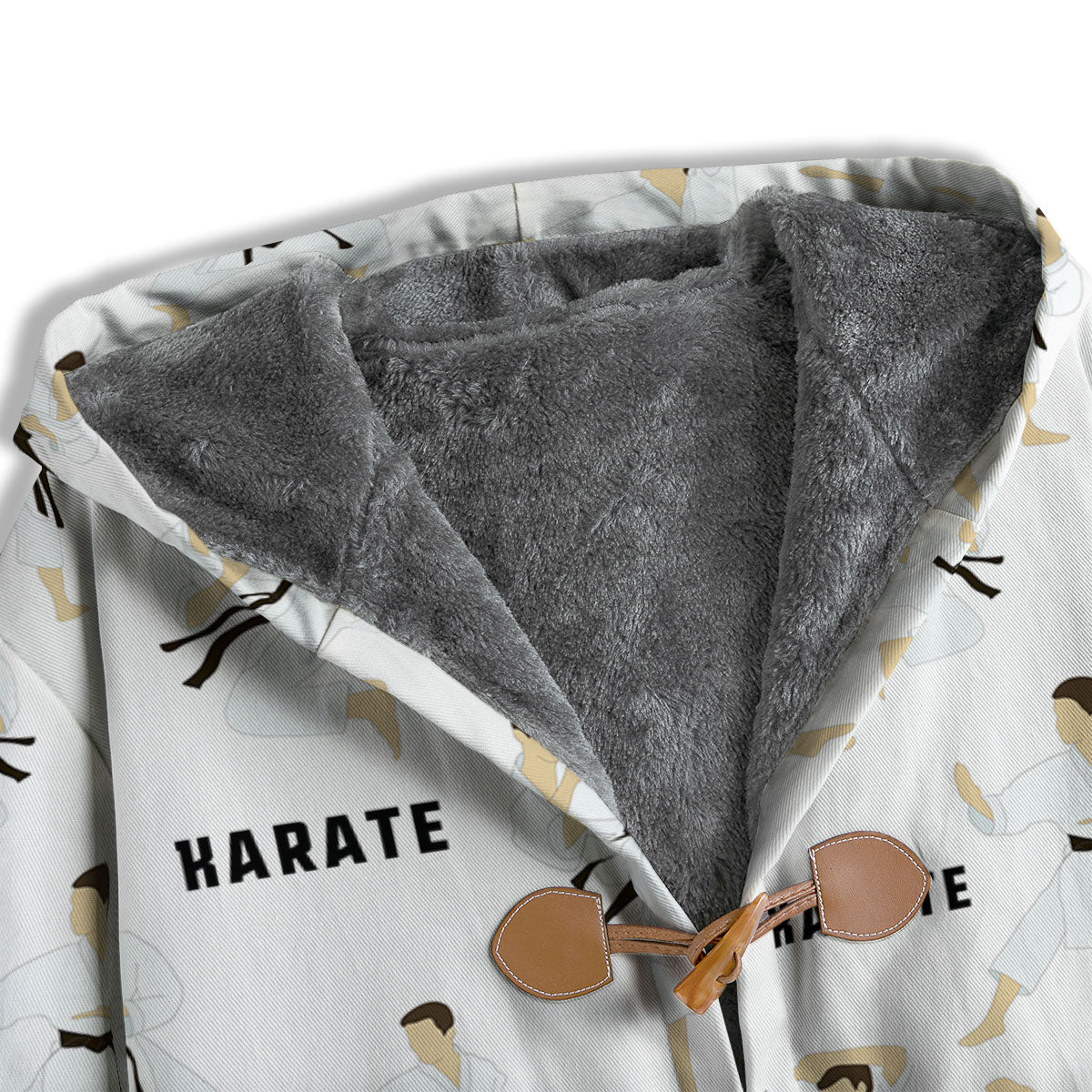 Fighter Karate Print Pattern Men's Windbreaker Jacket-grizzshop