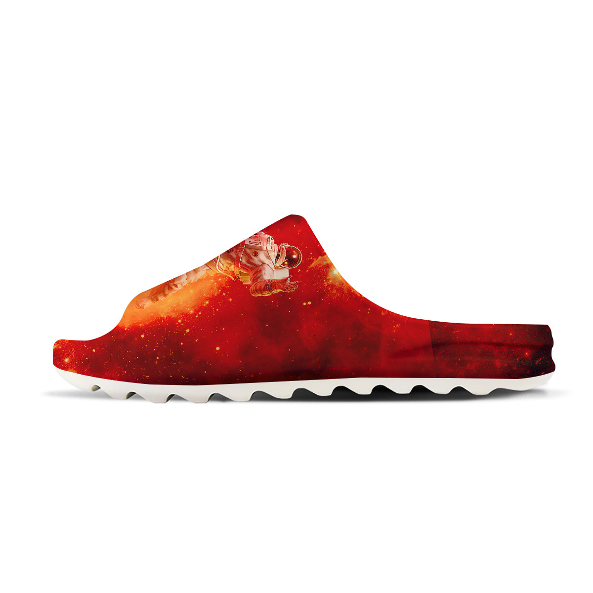 Fire Astronaut Print Sandals-grizzshop