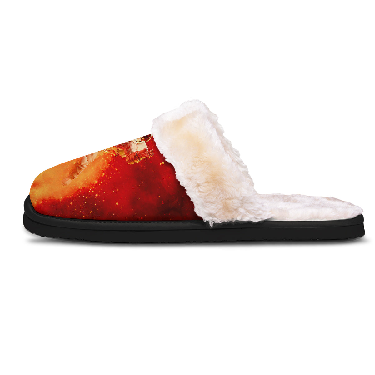 Fire Astronaut Print Slippers-grizzshop