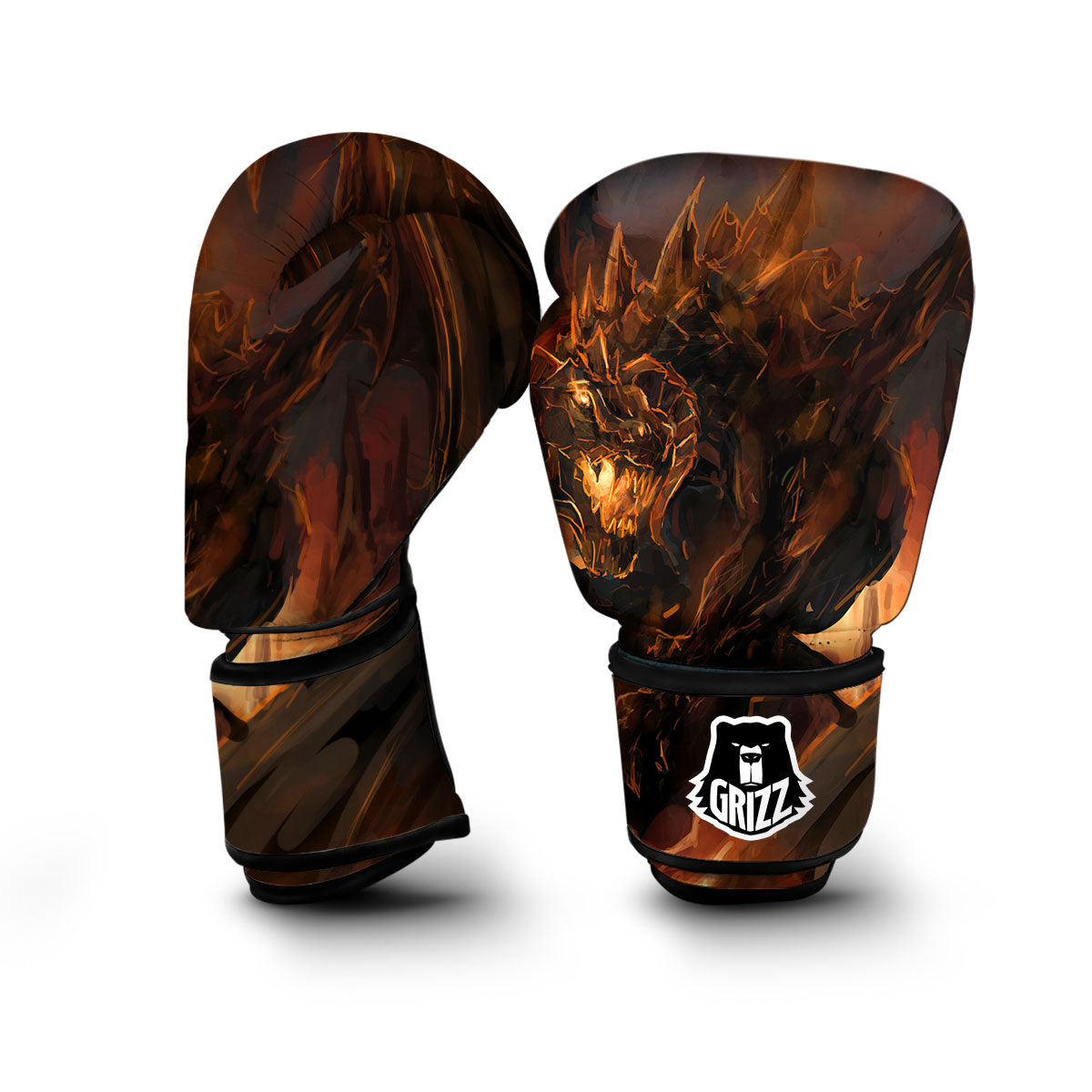 Fire Dragon Boxing Gloves-grizzshop