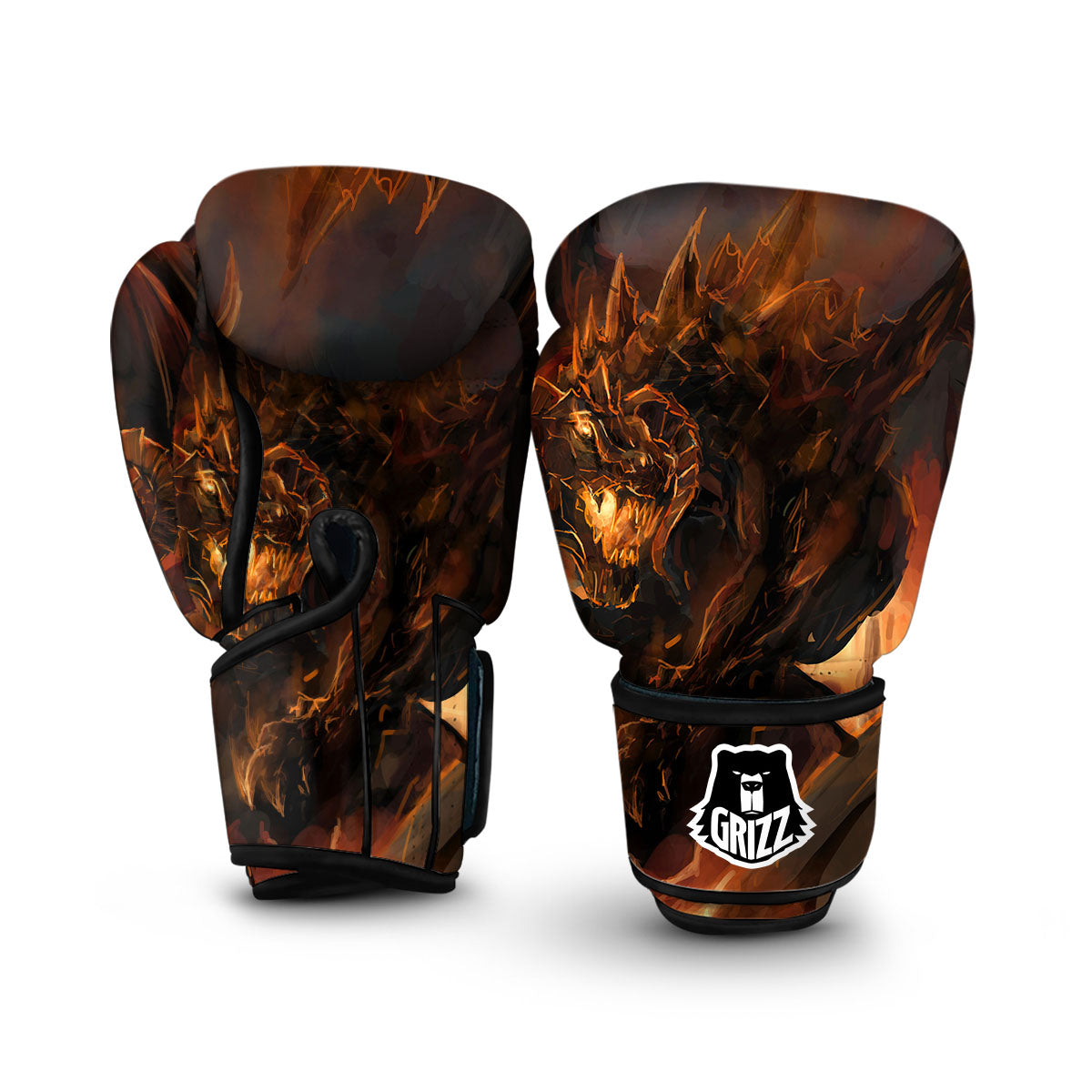 Fire Dragon Boxing Gloves-grizzshop