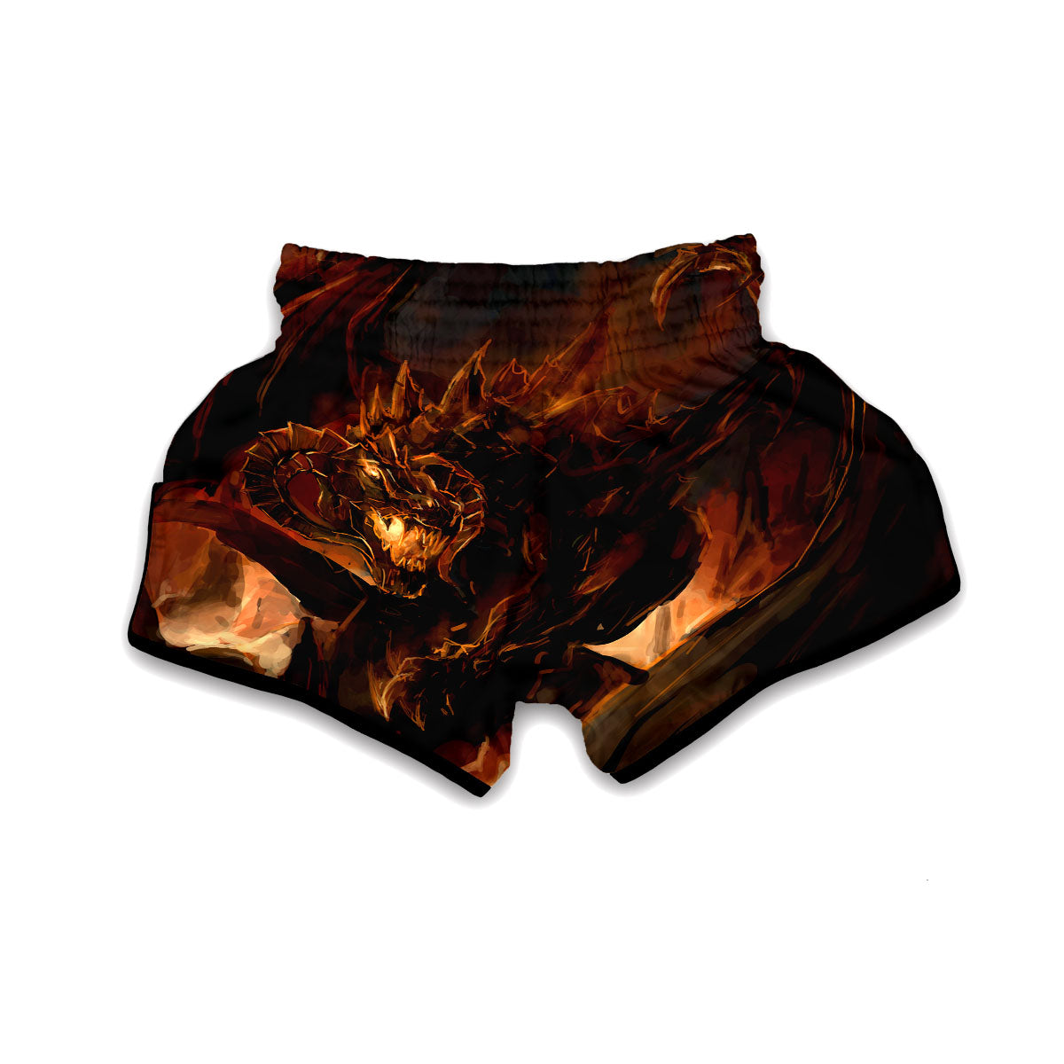 Fire Dragon Muay Thai Boxing Shorts-grizzshop