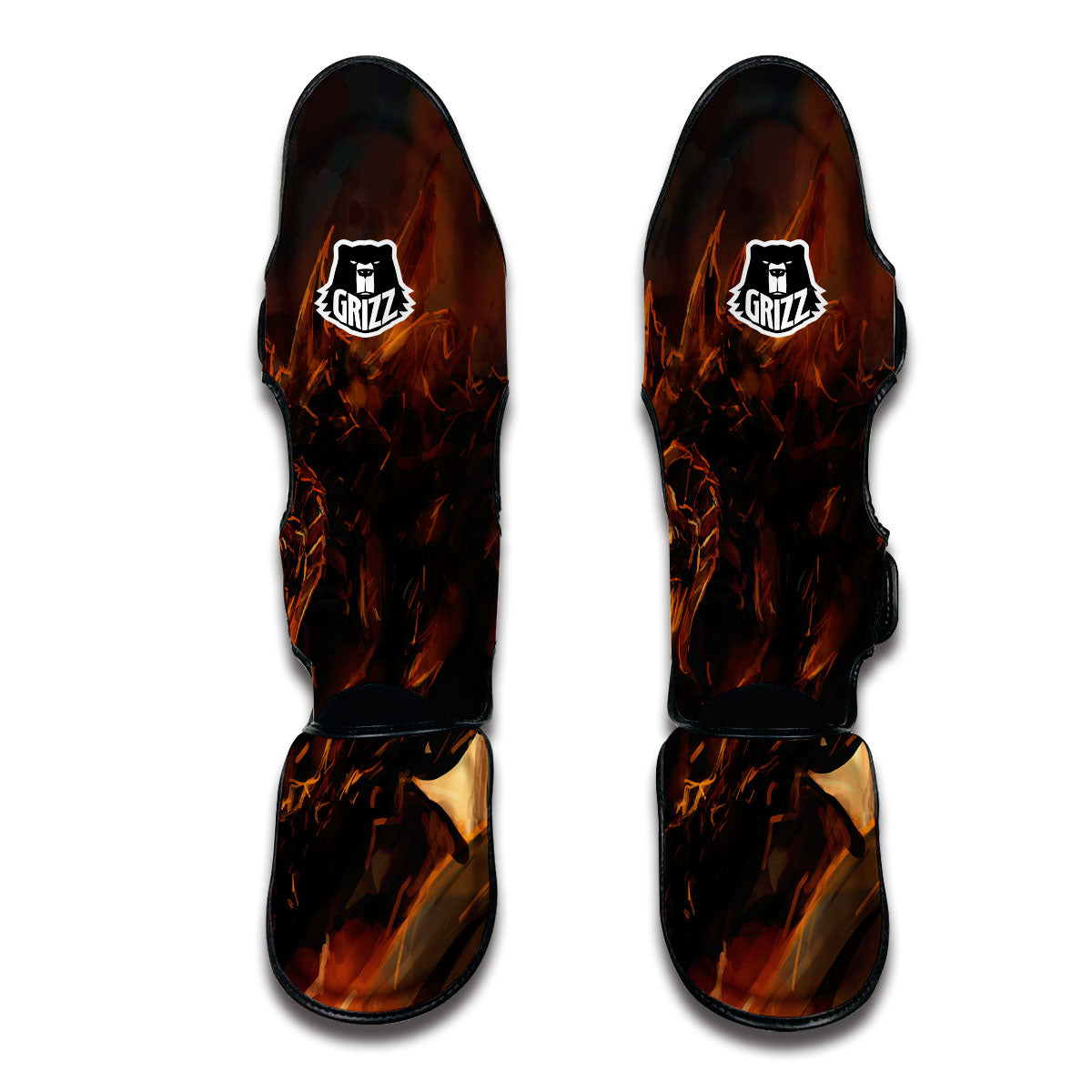 Fire Dragon Muay Thai Shin Guards-grizzshop