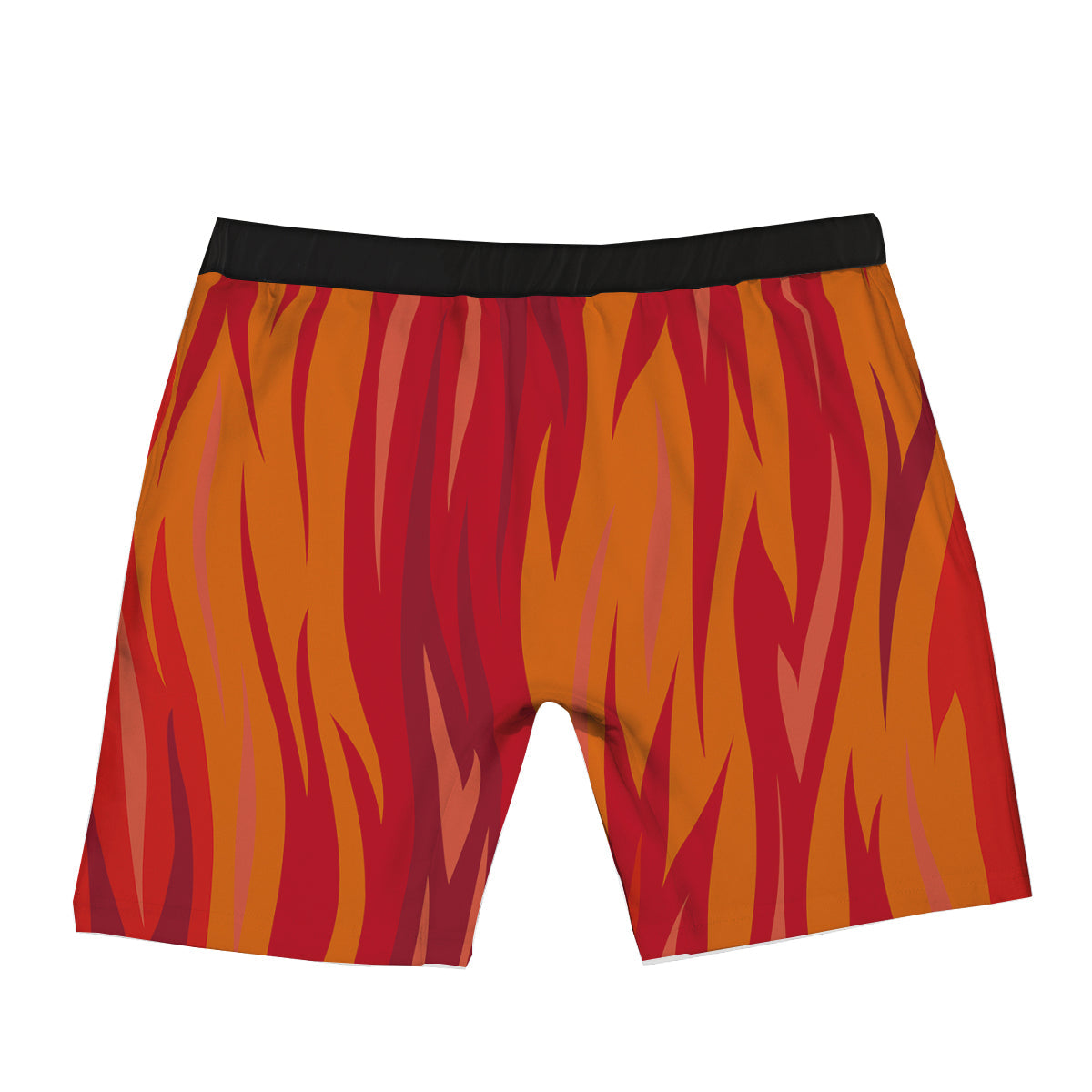 Fire In Hell Print Pattern Boxer Briefs-grizzshop