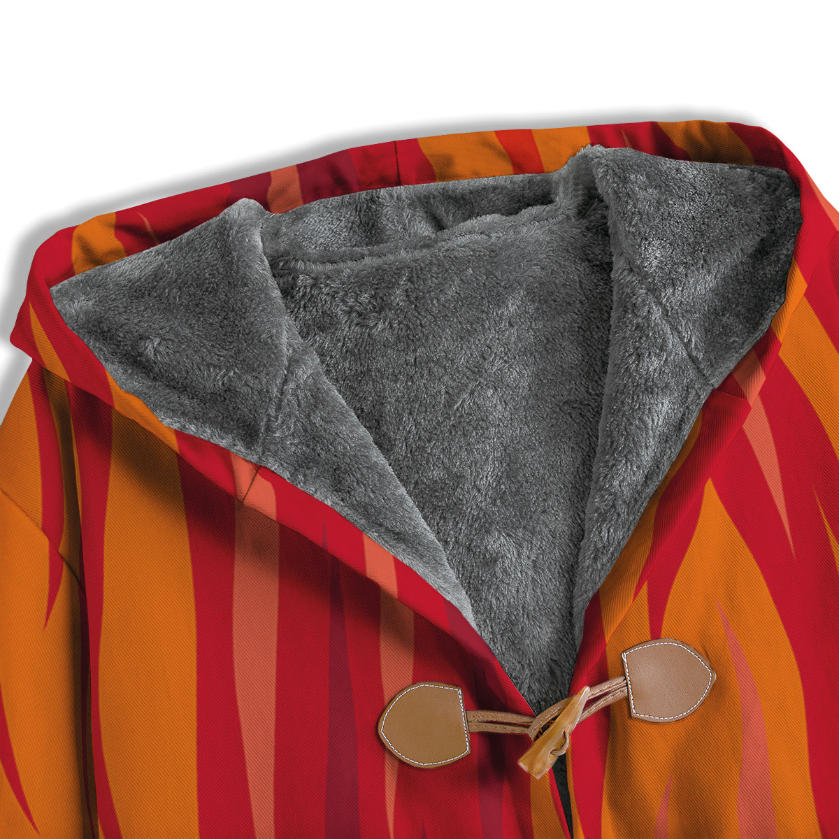 Fire In Hell Print Pattern Men's Windbreaker Jacket-grizzshop