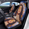 Fire Psychedelic Women Print Car Seat Covers-grizzshop