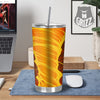 Fire Tornado Print Tumbler-grizzshop