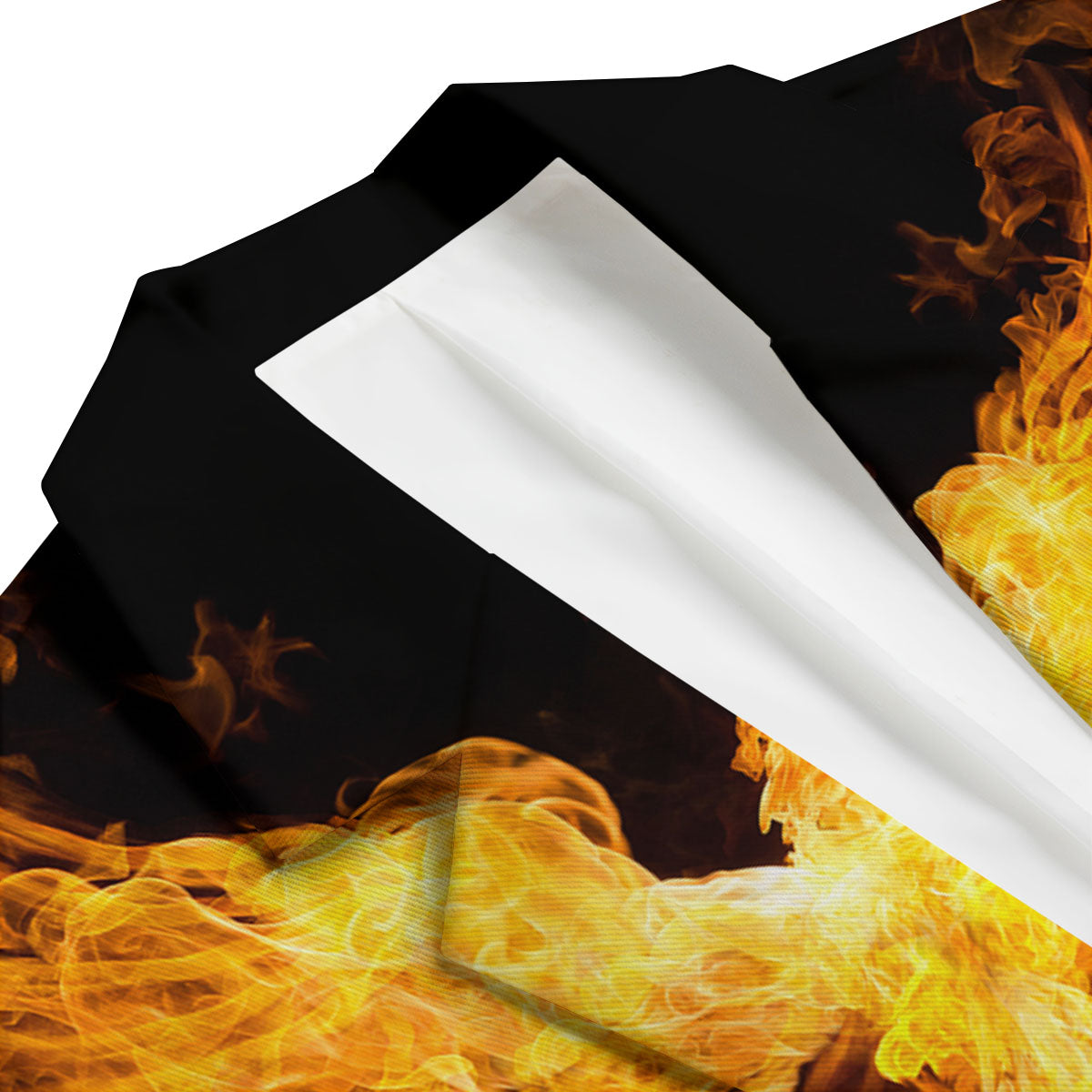 Firebird Phoenix Print Men's Blazer-grizzshop
