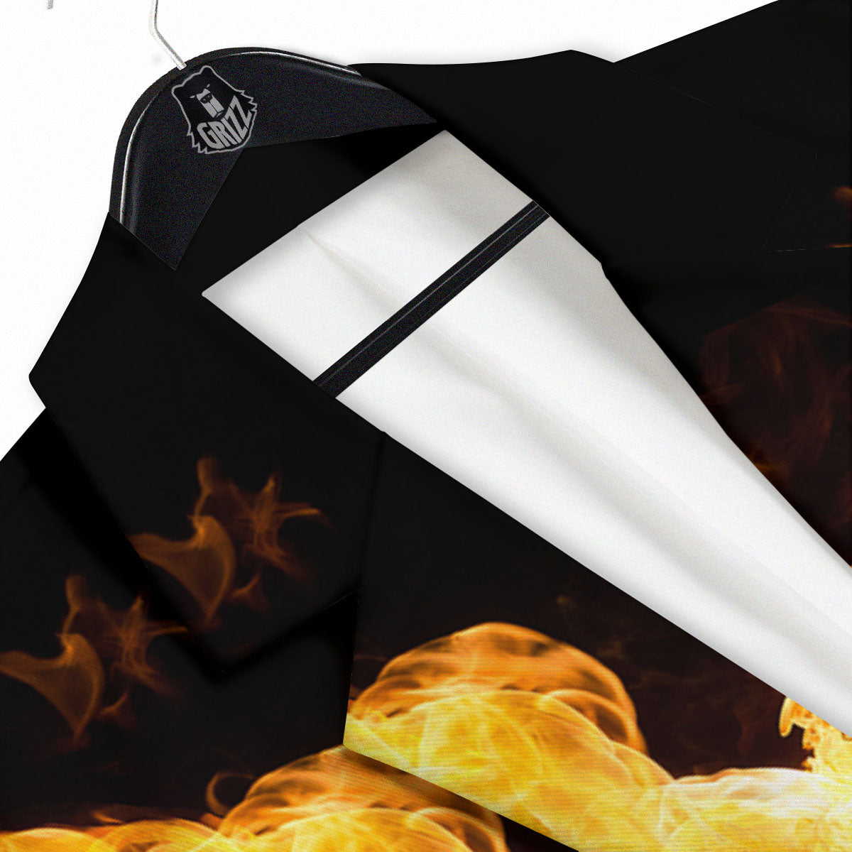 Firebird Phoenix Print Men's Sport Coat-grizzshop