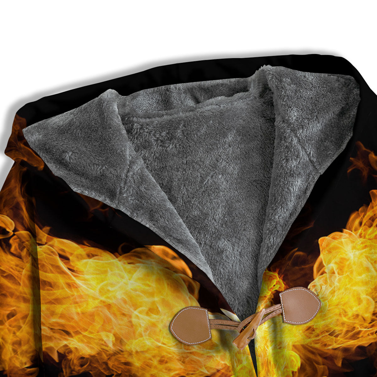 Firebird Phoenix Print Men's Windbreaker Jacket-grizzshop