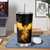 Firebird Phoenix Print Tumbler-grizzshop