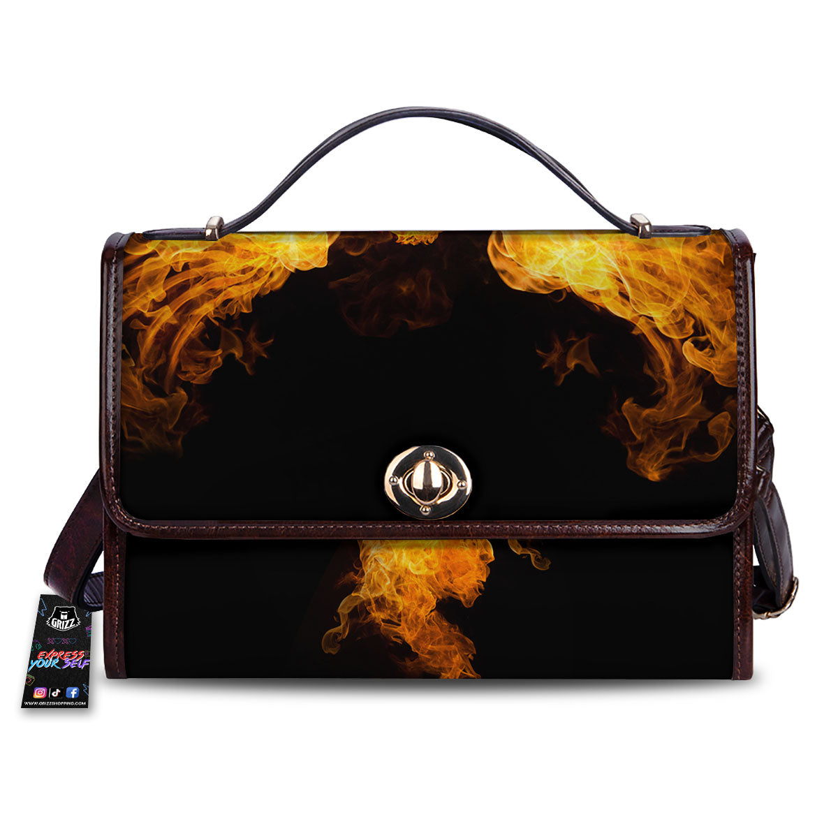 Firebird Phoenix Print Women's Satchel Bag