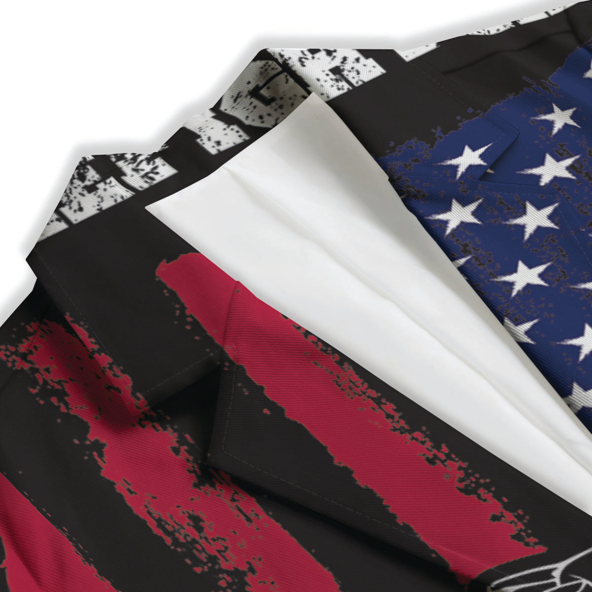 Firefighter Emblem American Print Women's Blazer-grizzshop