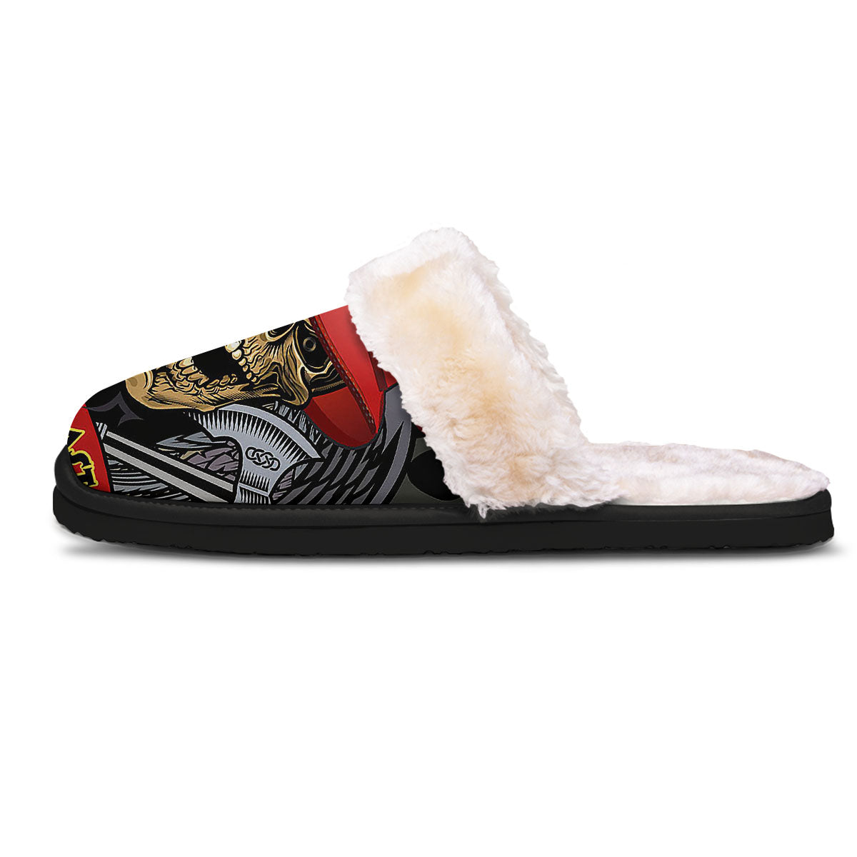 Firefighter Volunteer Print Slippers-grizzshop