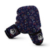 Firework Black And Colorful Print Pattern Boxing Gloves-grizzshop