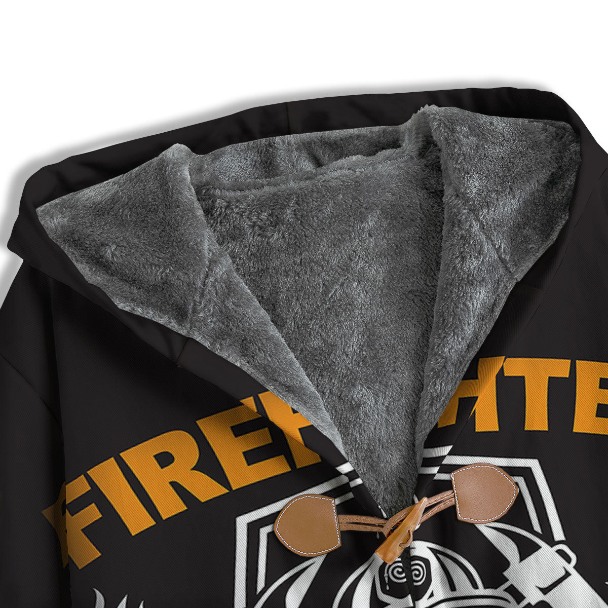 First In Last Out Firefighter Print Men's Windbreaker Jacket-grizzshop