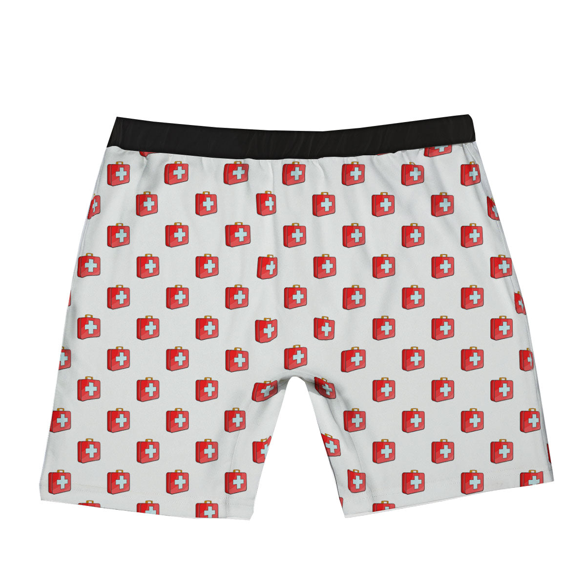 First Kit Aid Paramedic Print Pattern Boxer Briefs-grizzshop