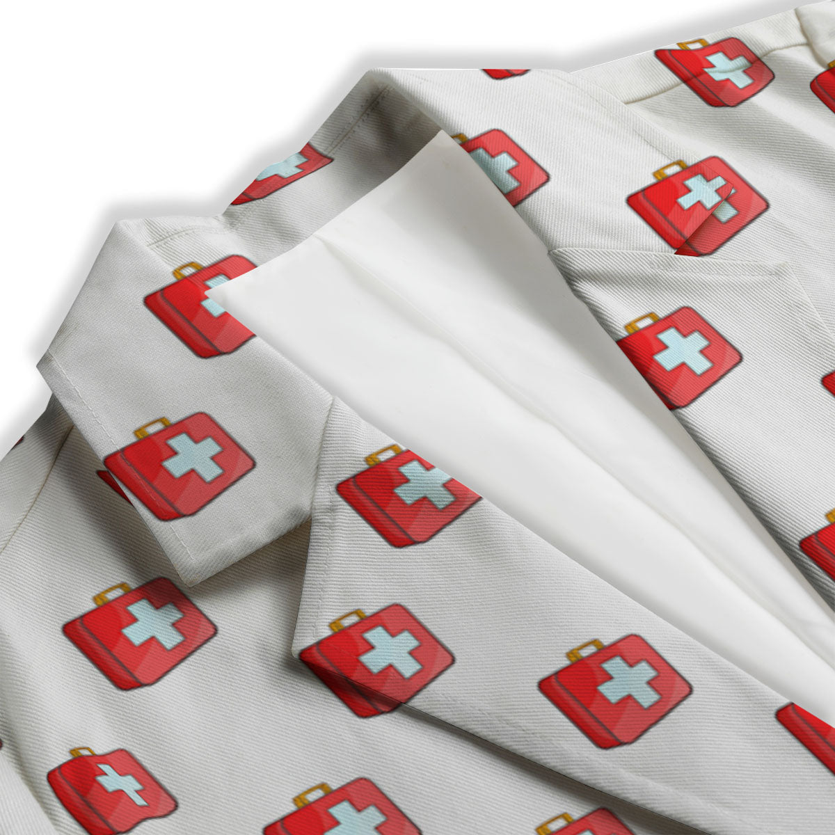 First Kit Aid Paramedic Print Pattern Women's Blazer-grizzshop