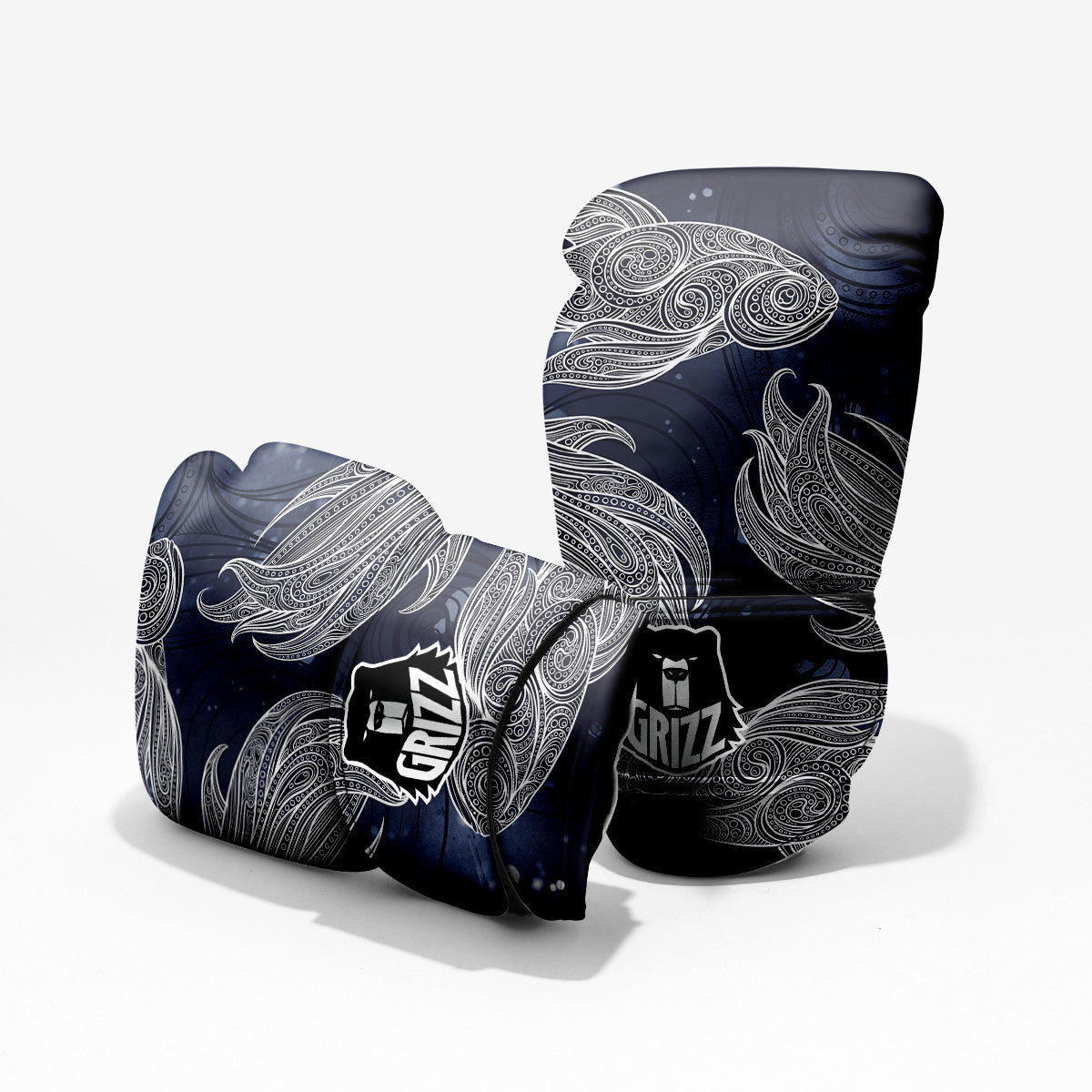 Fish Bohemian Spiritual Print Pro Boxing Glove