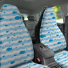 Fish Swimming In Blue Sea Print Pattern Car Seat Covers-grizzshop