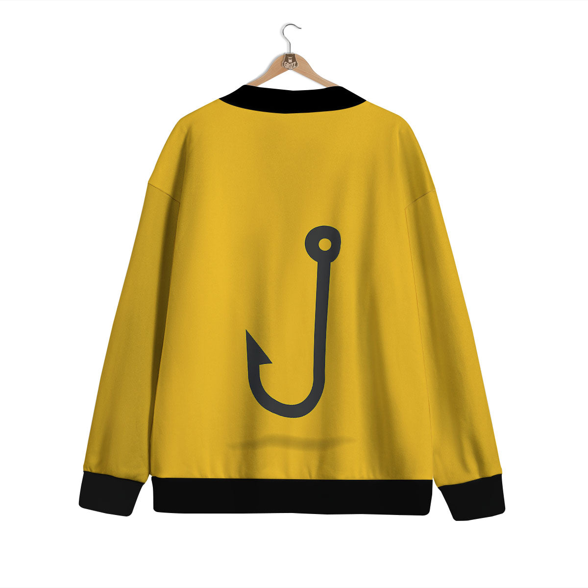 Fishing Hooks Print Cardigan-grizzshop