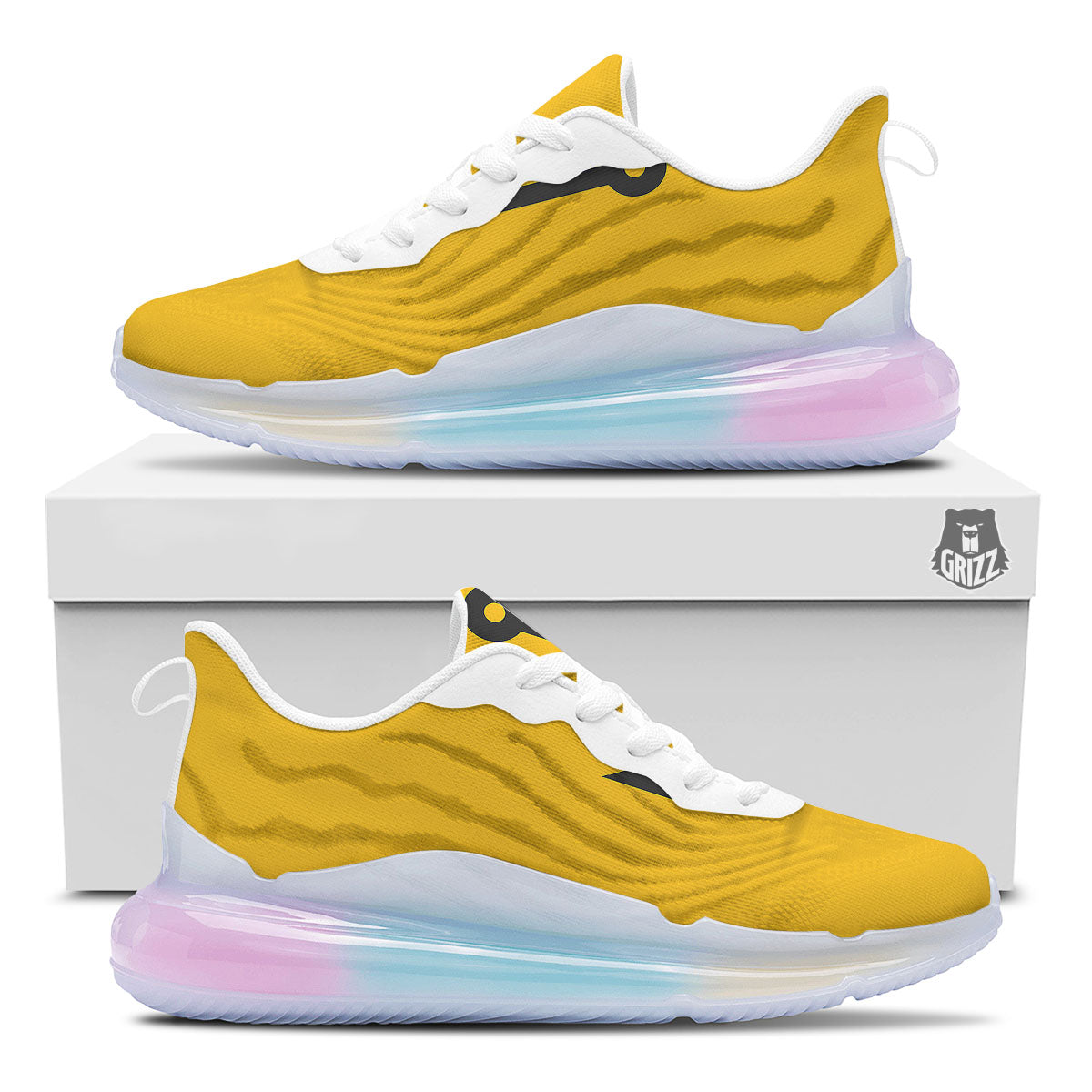 Fishing Hooks Print Running Sneakers-grizzshop