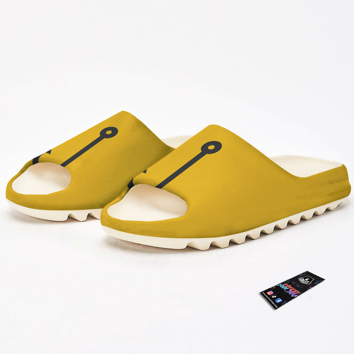 Fishing Hooks Print Sandals-grizzshop