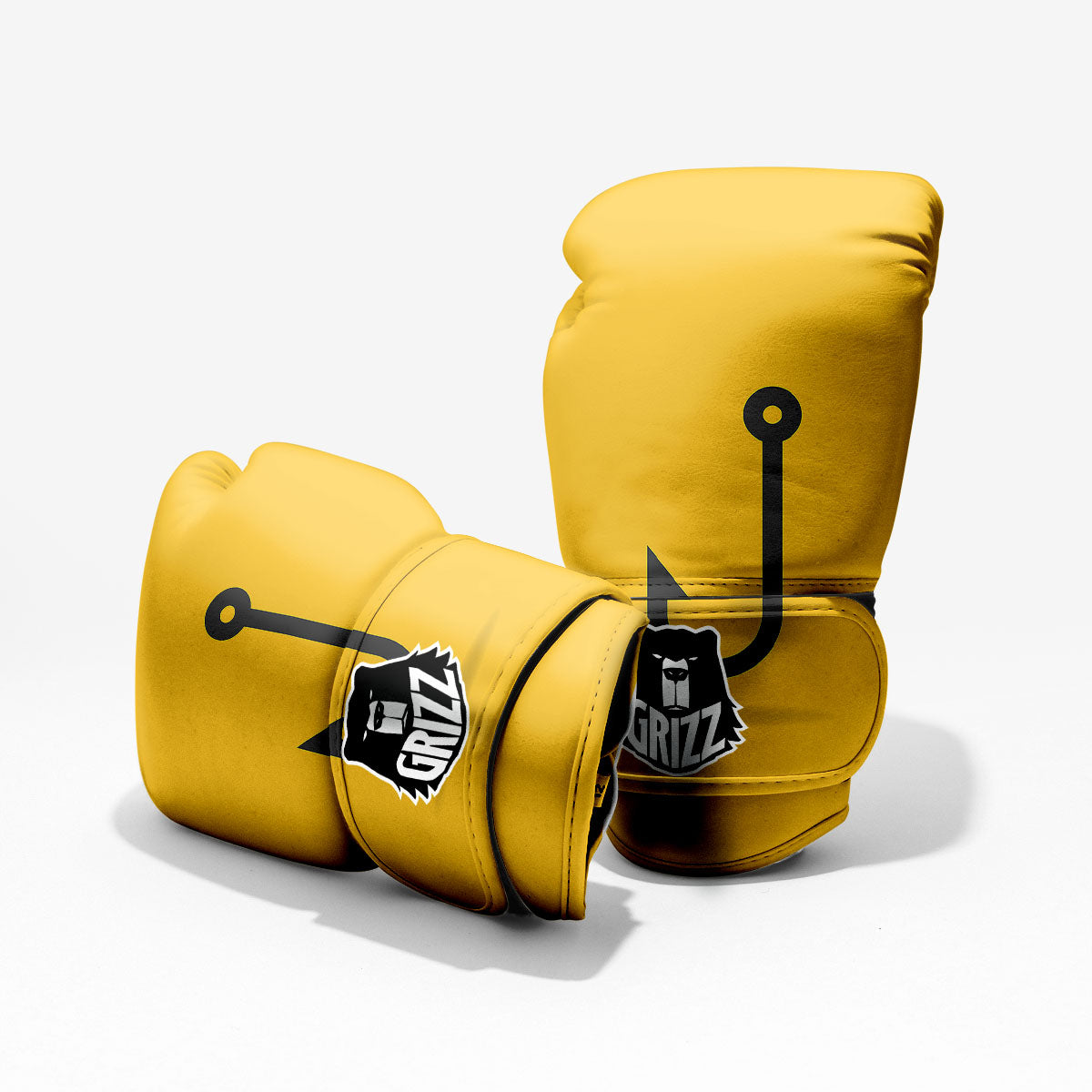 Fishing Hooks Print Pro Boxing Glove