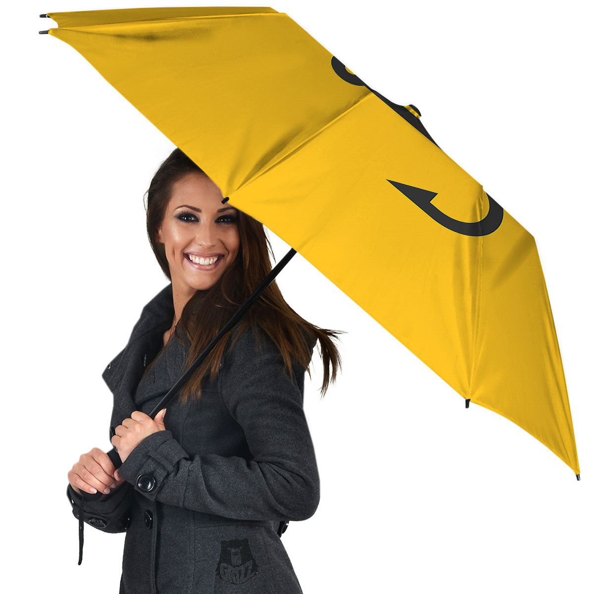 Fishing Hooks Print Umbrella-grizzshop
