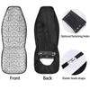 Fishing Hooks White And Black Print Car Seat Covers-grizzshop