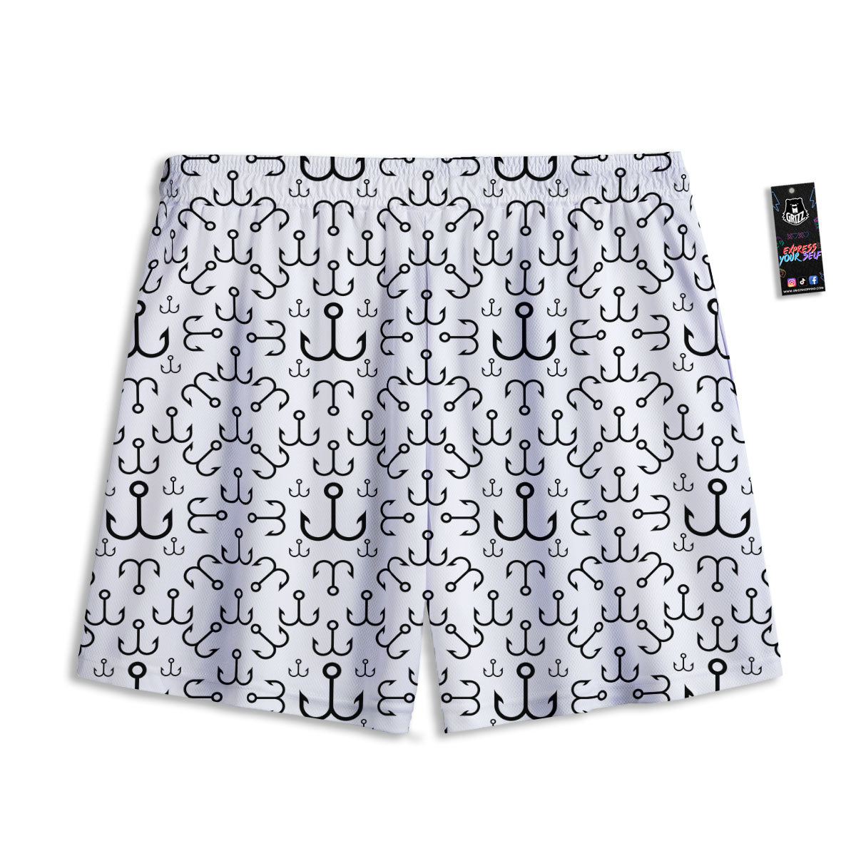 Galaxy Space Dark Purple Cosmos Print Mesh Shorts