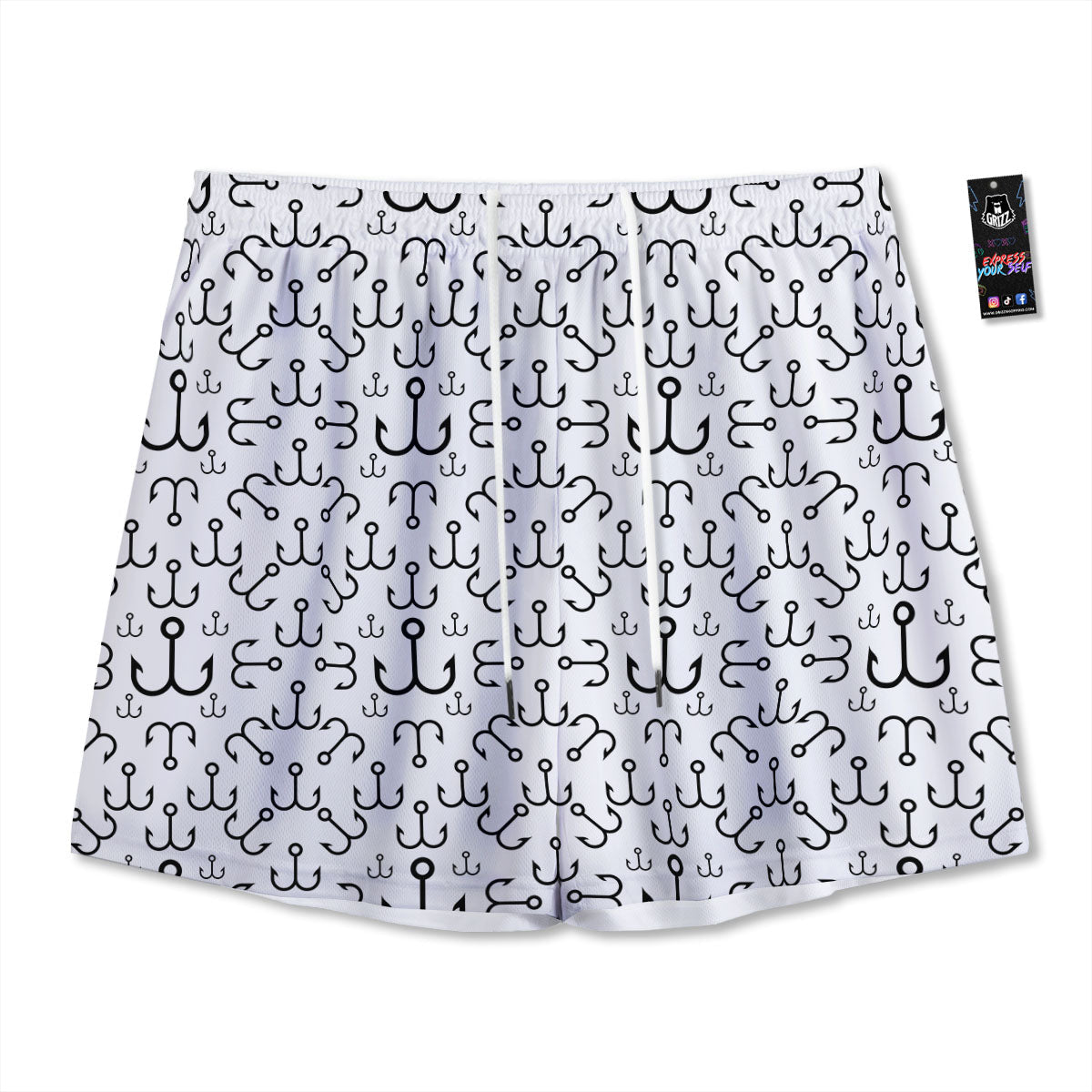 Galaxy Space Dark Purple Cosmos Print Mesh Shorts
