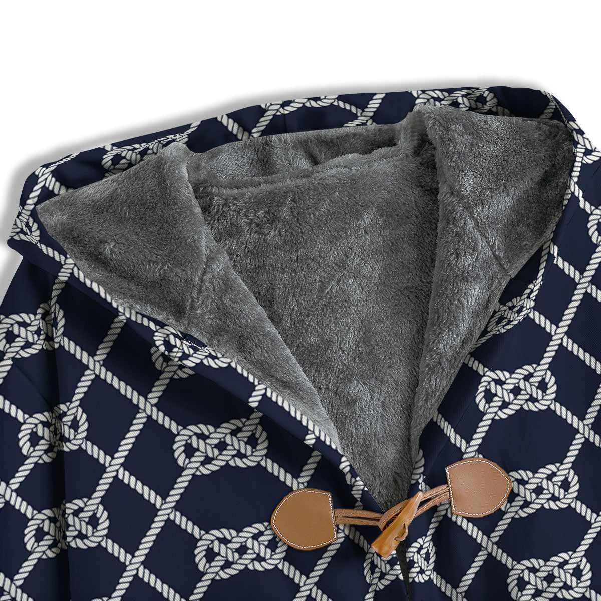 Fishing Knots Rope Print Pattern Men's Windbreaker Jacket-grizzshop