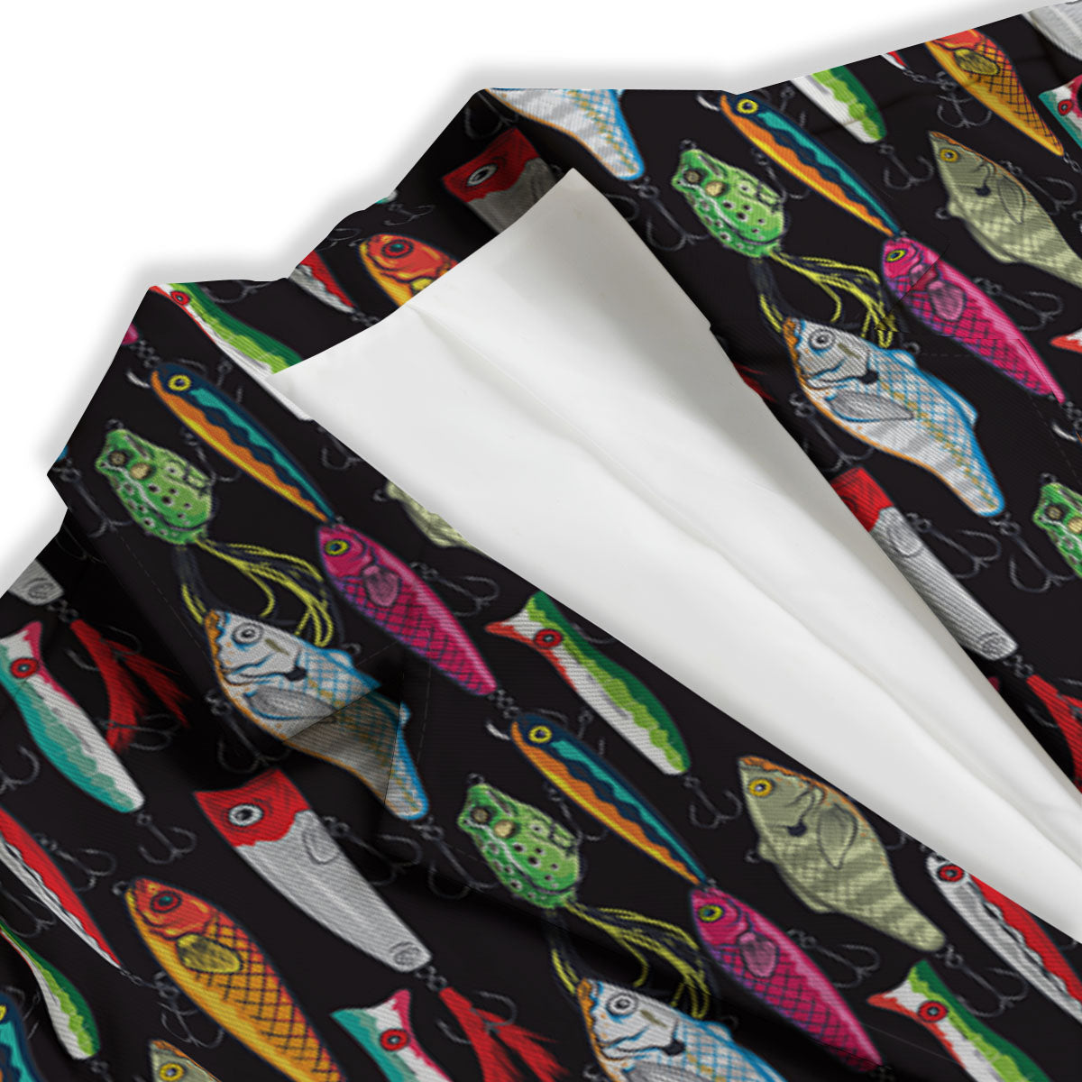 Fishing Print Pattern Women's Blazer-grizzshop