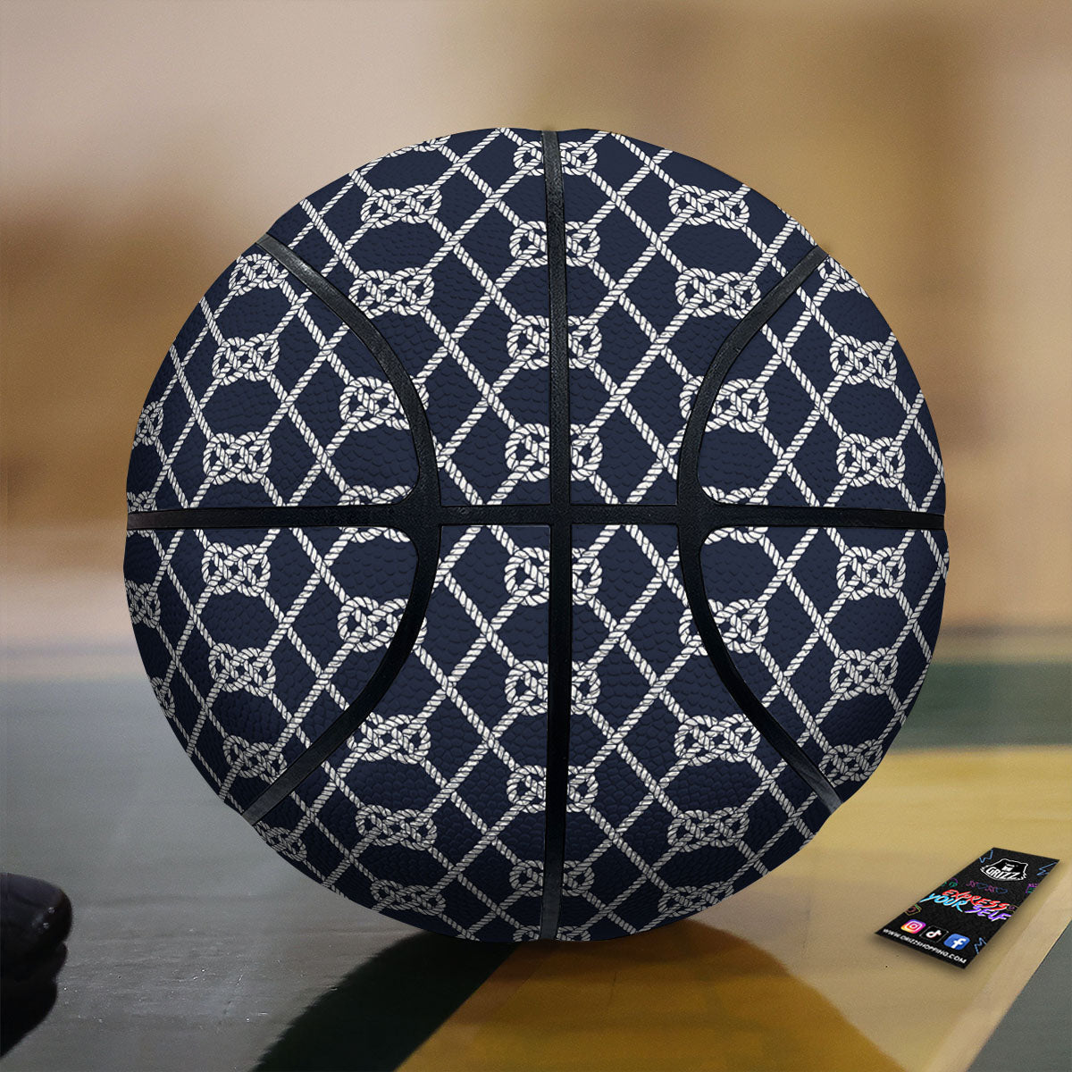 Flower Hawaiian Aloha Print Basketball