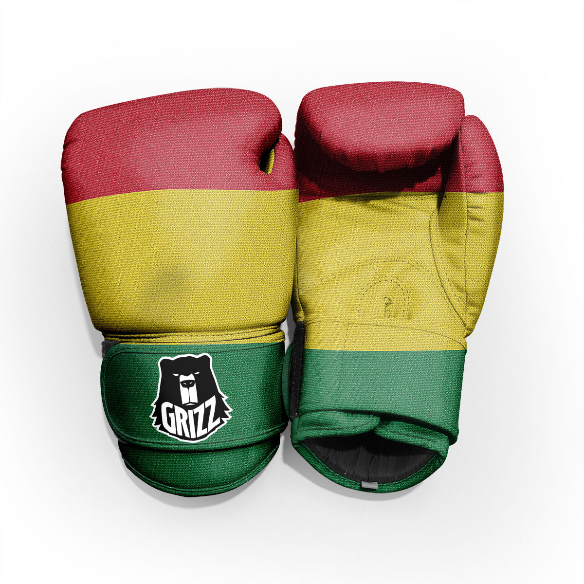 Flag Rasta Print Pro Boxing Glove