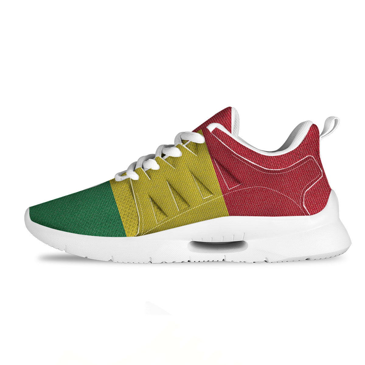 Flag Rasta Print Tennis Shoes-grizzshop