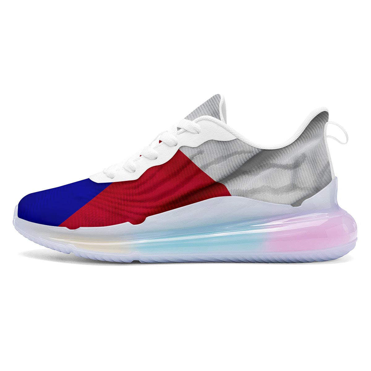 Flag Texas State Print Running Sneakers-grizzshop