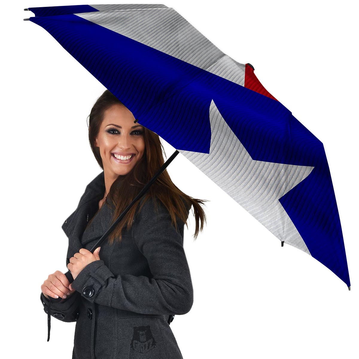 Flag Texas State Print Umbrella-grizzshop