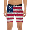 Flag USA Grunge Print Boxer Briefs-grizzshop