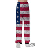 Flag USA Grunge Print Pajama Pants-grizzshop