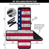 Flag USA Grunge Print Recliner Protector-grizzshop