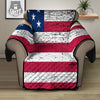 Flag USA Grunge Print Recliner Protector-grizzshop