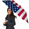 Flag USA Grunge Print Umbrella-grizzshop